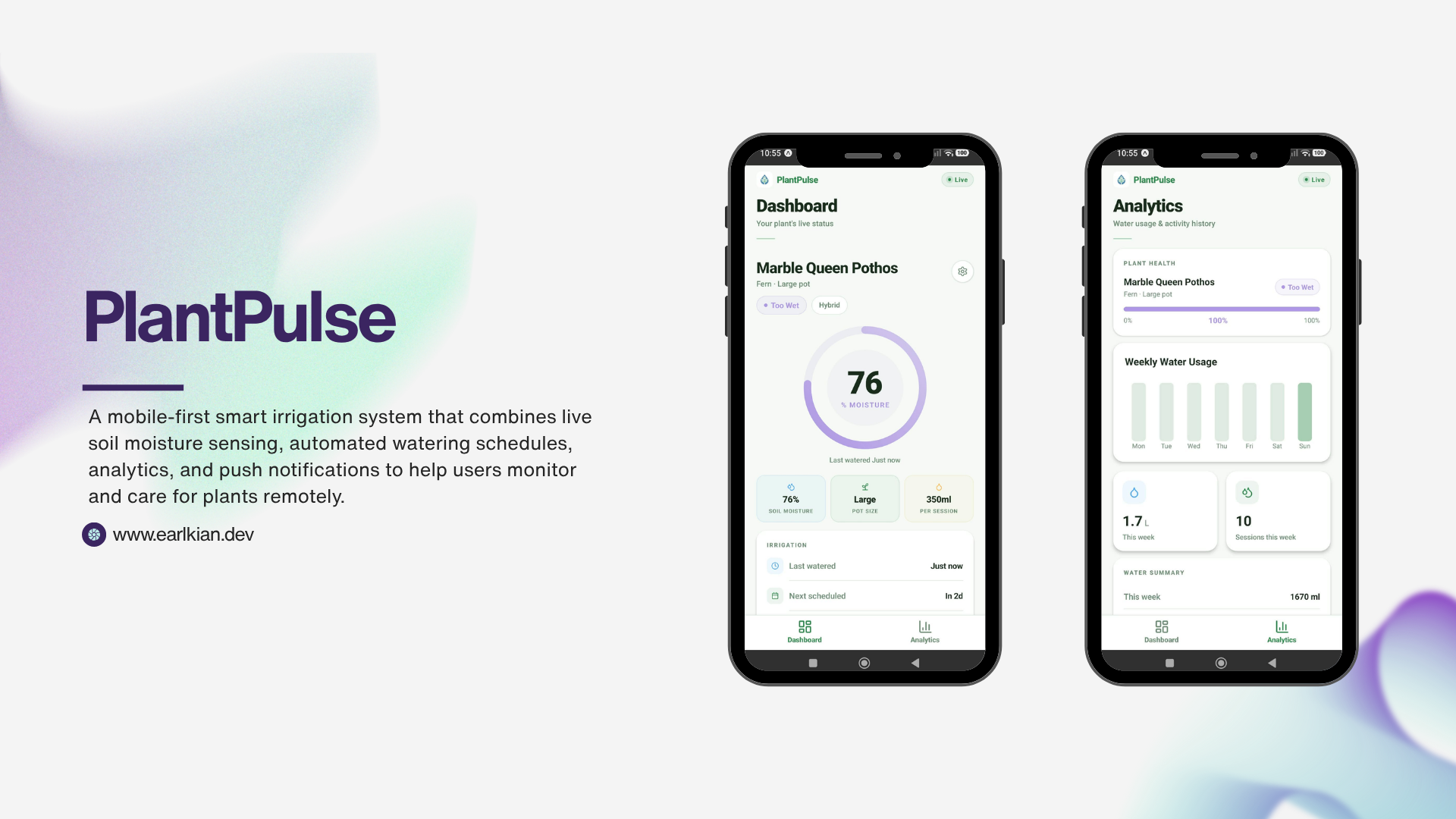 PlantPulse - Smart Irrigation System