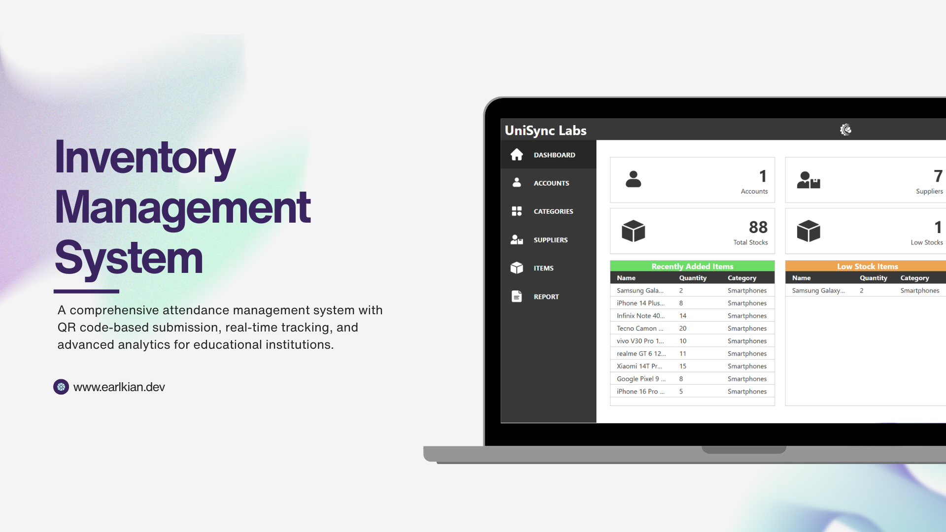 Inventify - Inventory Management System